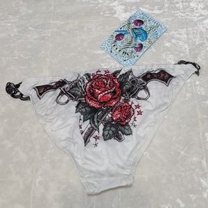Sinful By Affliction Wish Chain Moderate Bikini Bottoms